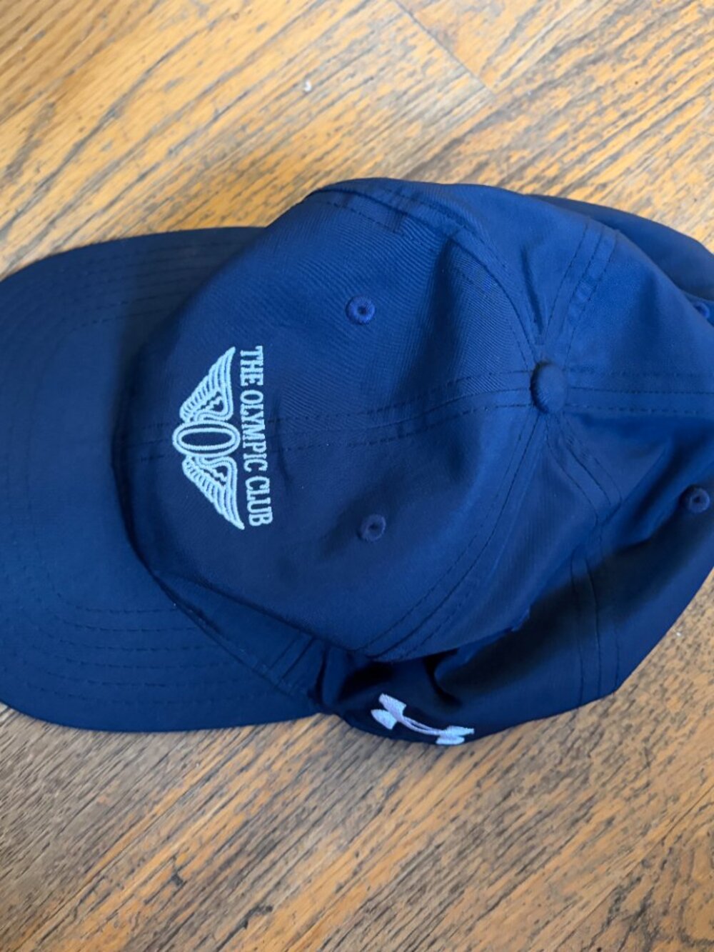 Under Armour The Olympic Club Golf Hat One Size Navy Adjustable Back - Picture 7 of 9